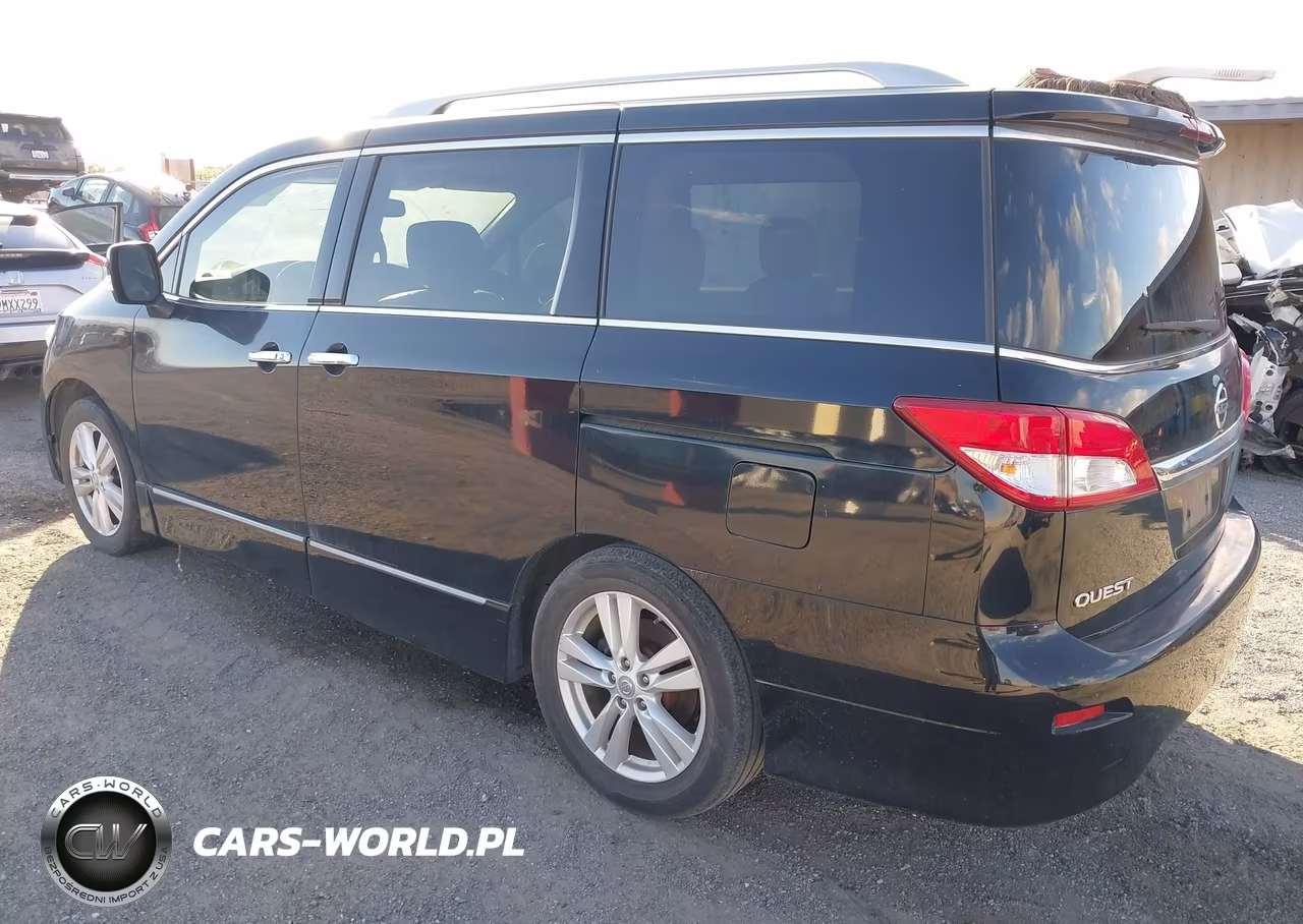 2012 Nissan Quest Sl VIN:JN8AE2KP4C9031185 - 3