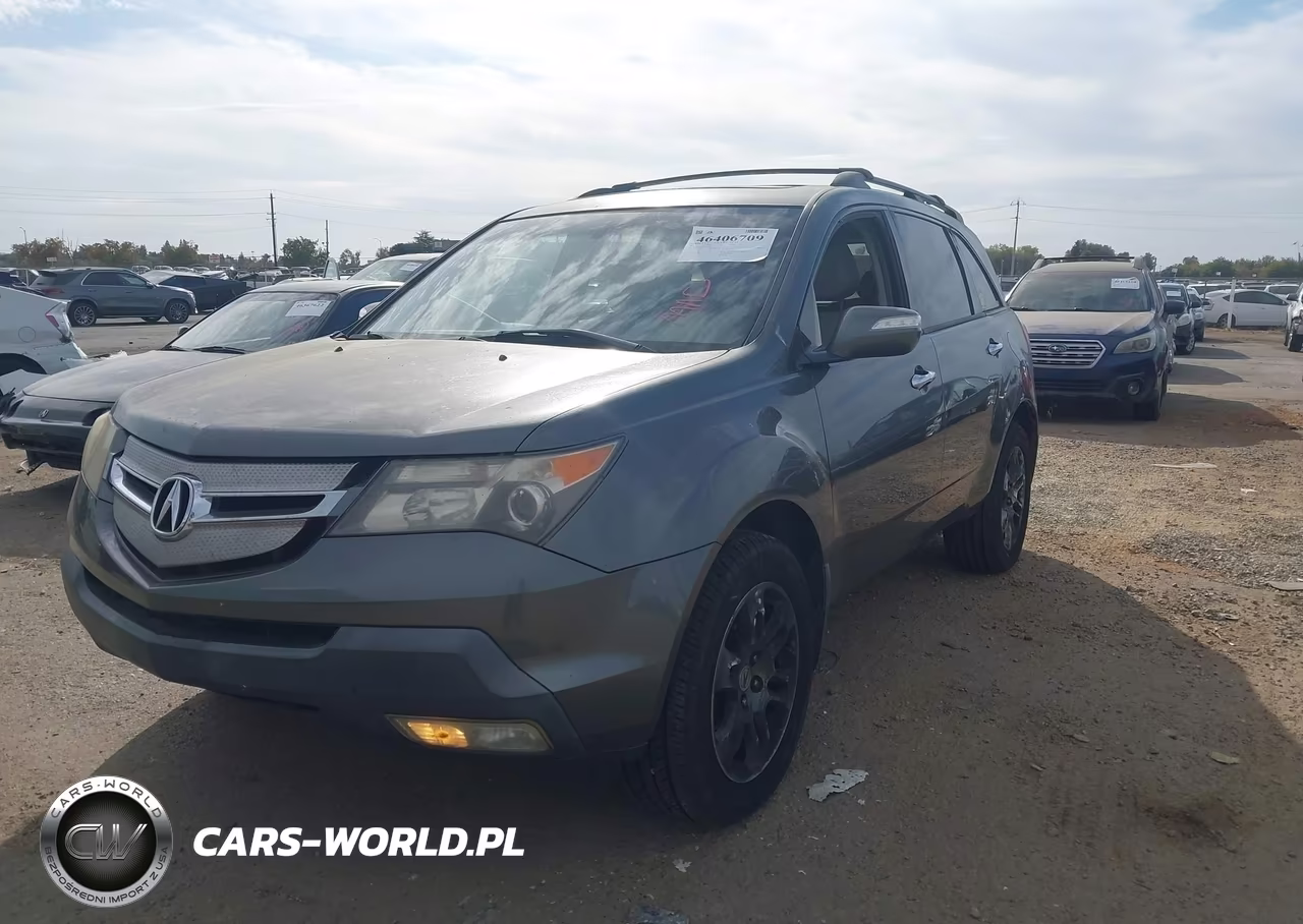 2007 Acura Mdx VIN:2HNYD28267H536041 - 2
