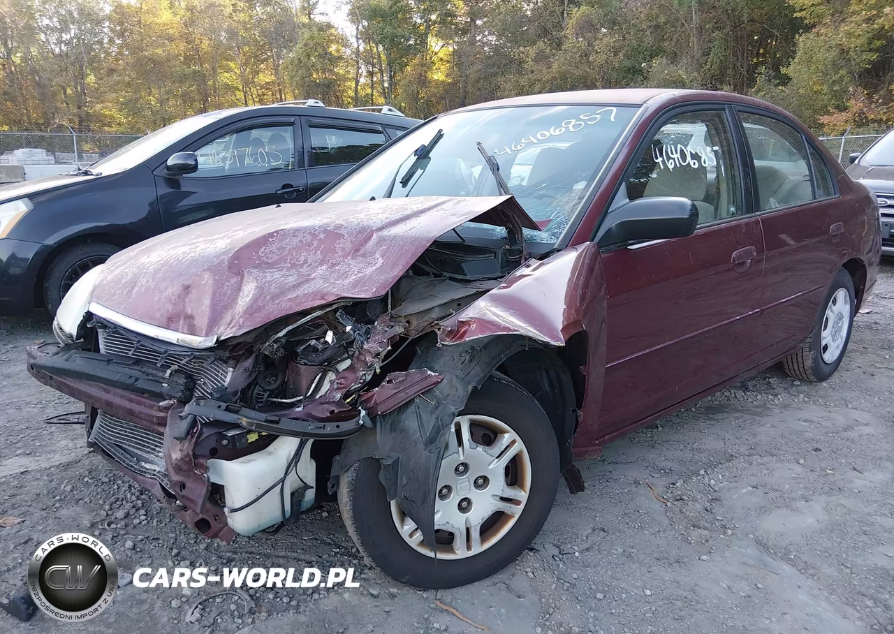 2002 Honda Civic Lx VIN:2HGES16522H563835 - 2