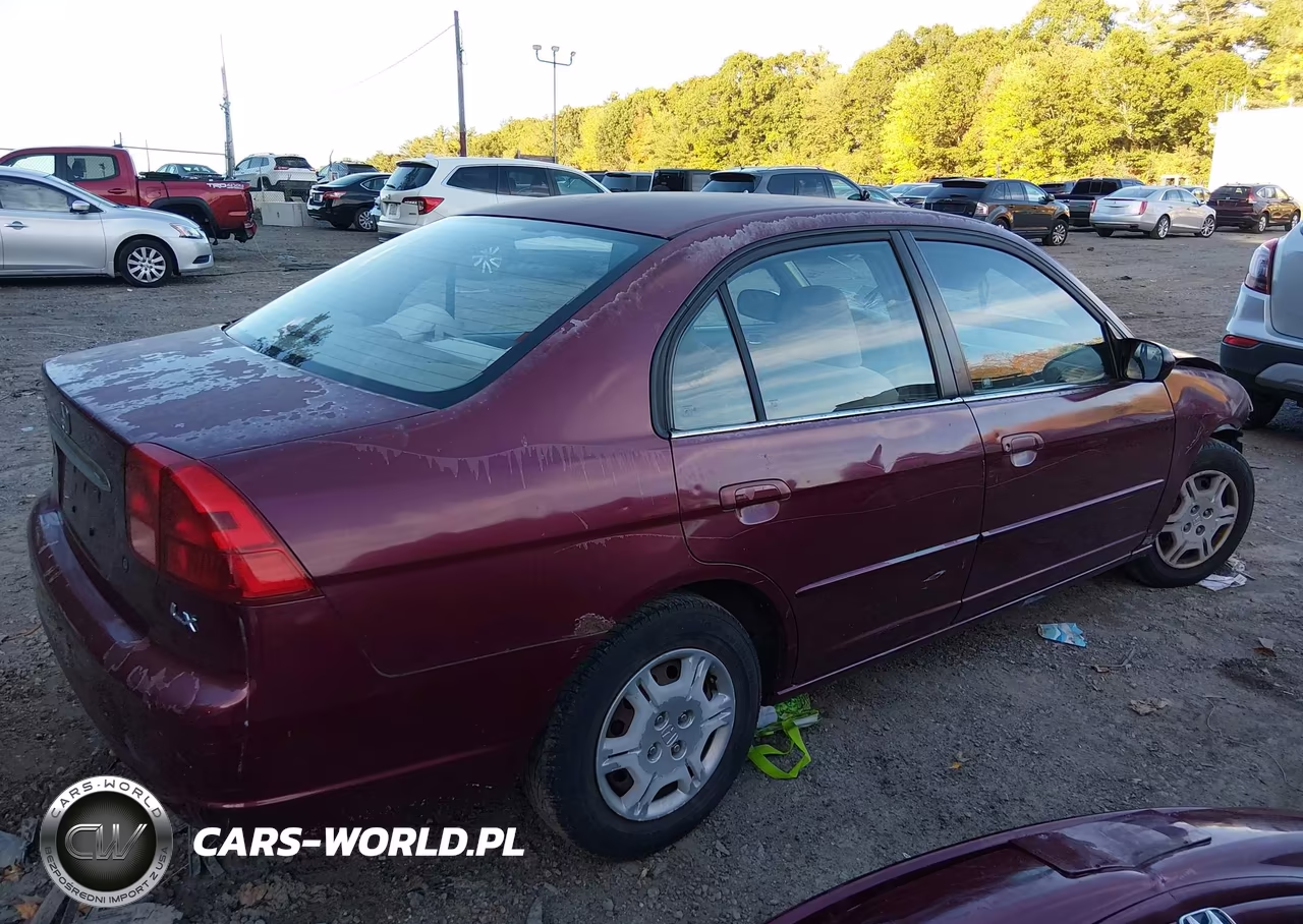 2002 Honda Civic Lx VIN:2HGES16522H563835 - 4