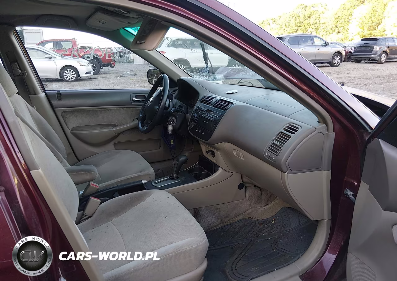 2002 Honda Civic Lx VIN:2HGES16522H563835 - 5