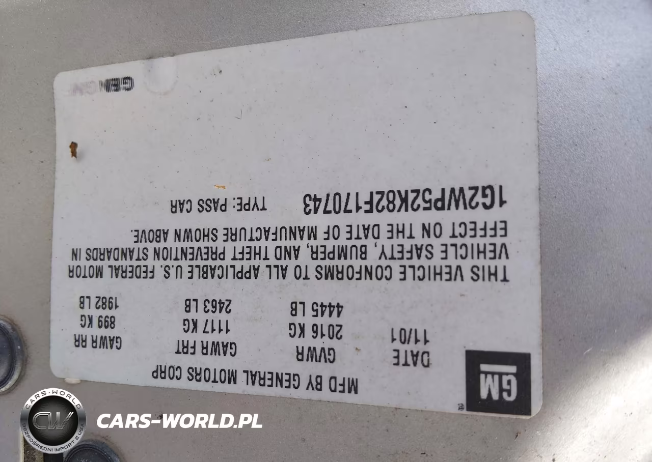 2002 Pontiac Grand Prix Gt VIN:1G2WP52K82F170743 - 9