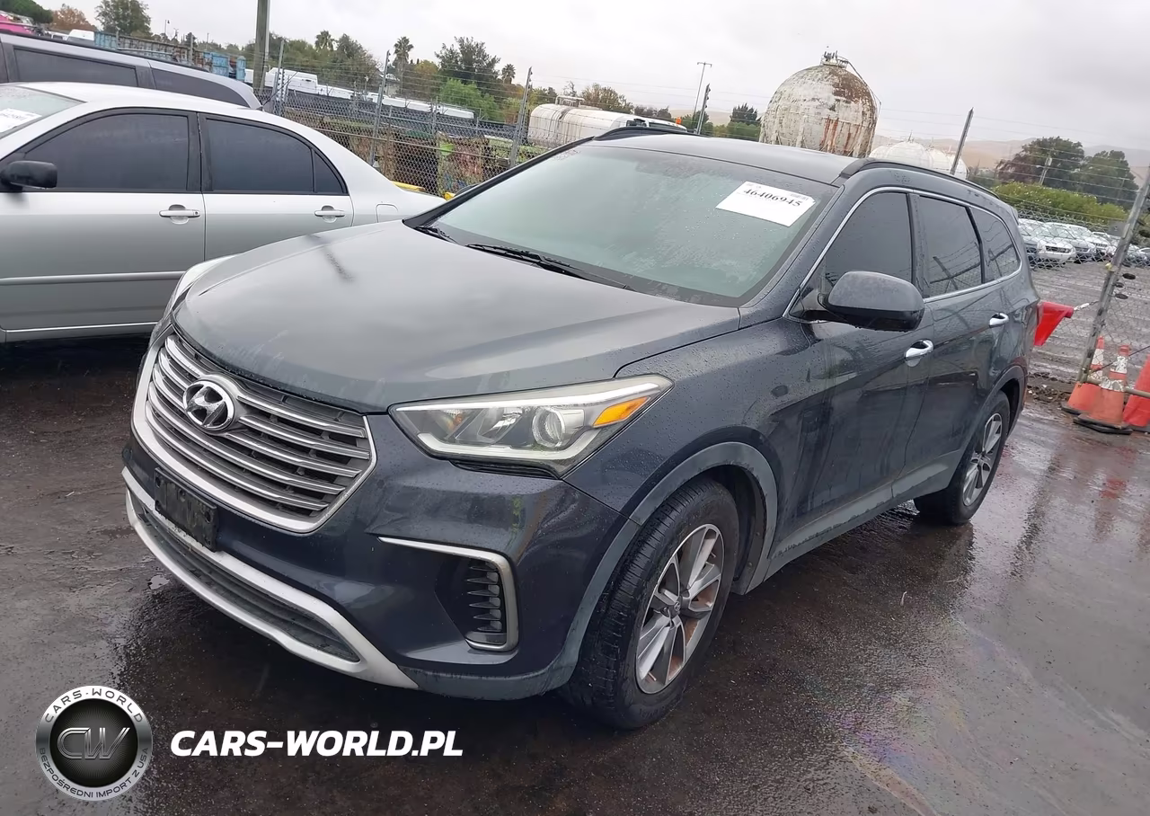 2017 Hyundai Santa Fe Se VIN:KM8SMDHF7HU169073 - 2