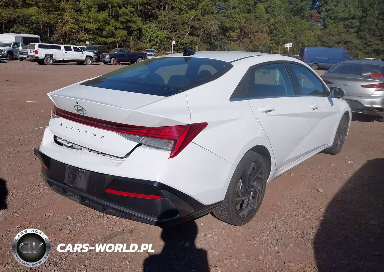 2025 Hyundai Elantra Sel Convenience VIN:KMHLS4DG7SU983028 - 4