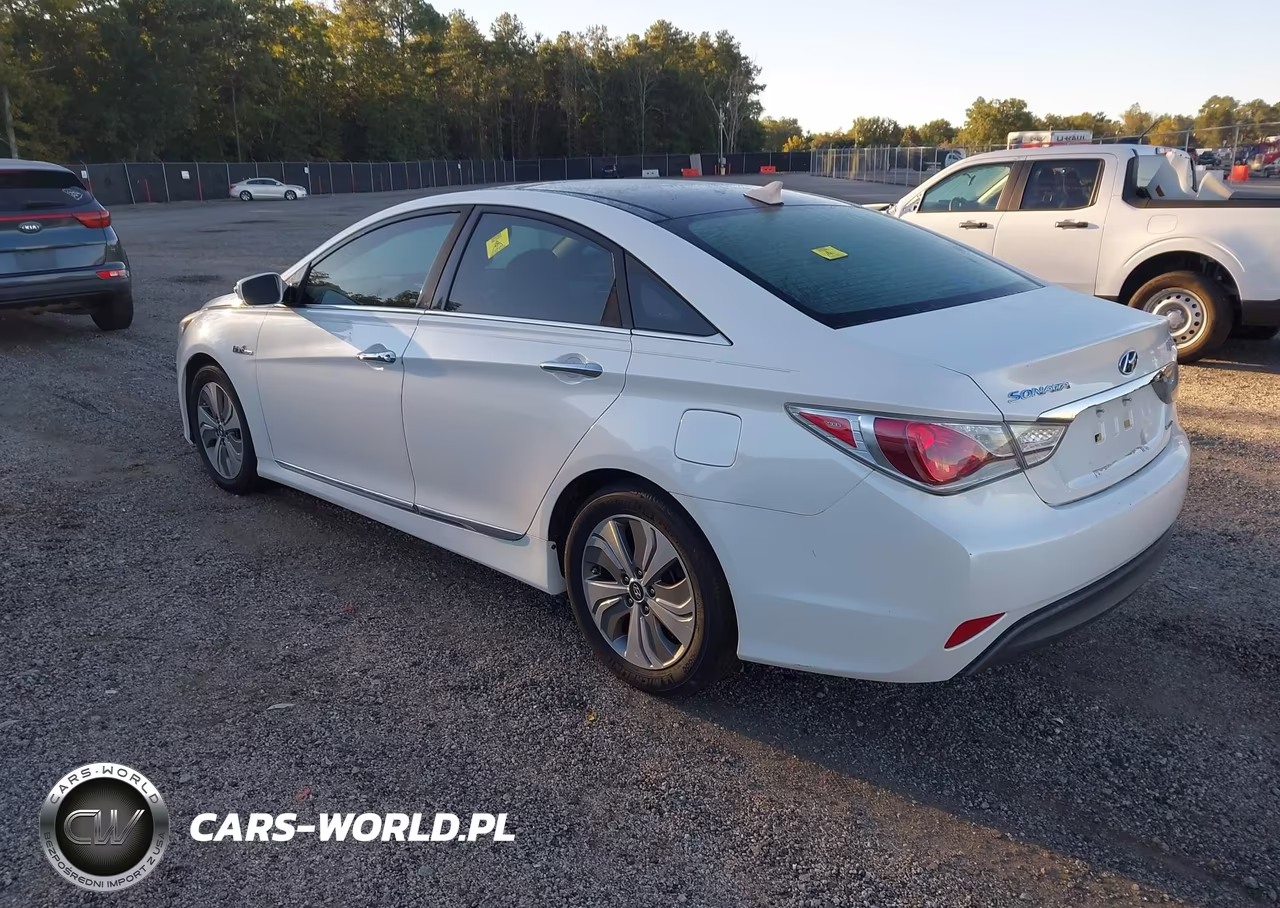 2015 Hyundai Sonata Hybrid Limited VIN:KMHEC4A48FA135523 - 3