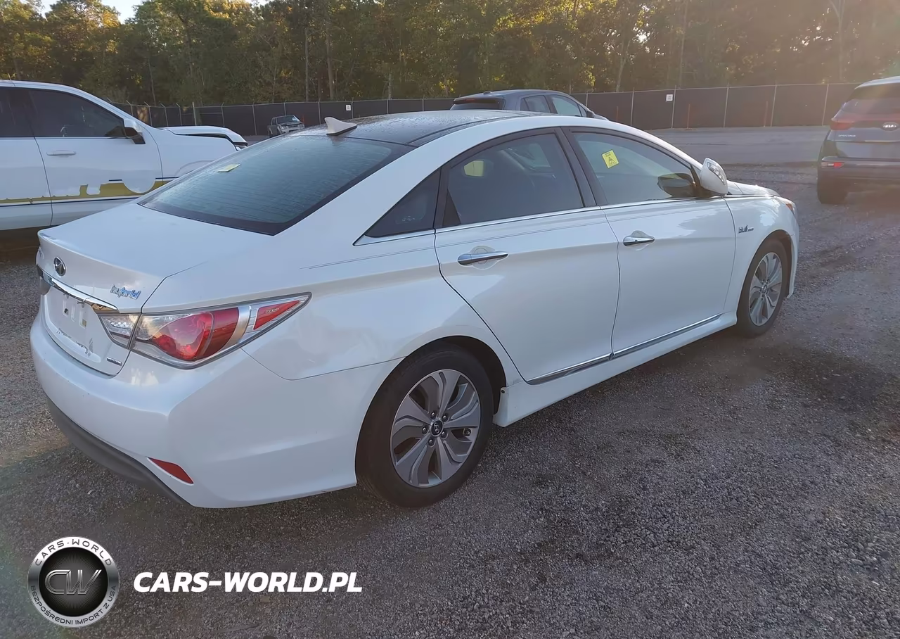 2015 Hyundai Sonata Hybrid Limited VIN:KMHEC4A48FA135523 - 4