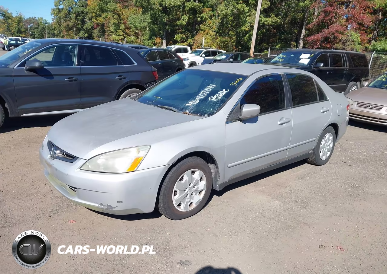 2003 Honda Accord 2.4 Lx VIN:1HGCM564X3A028011 - 2
