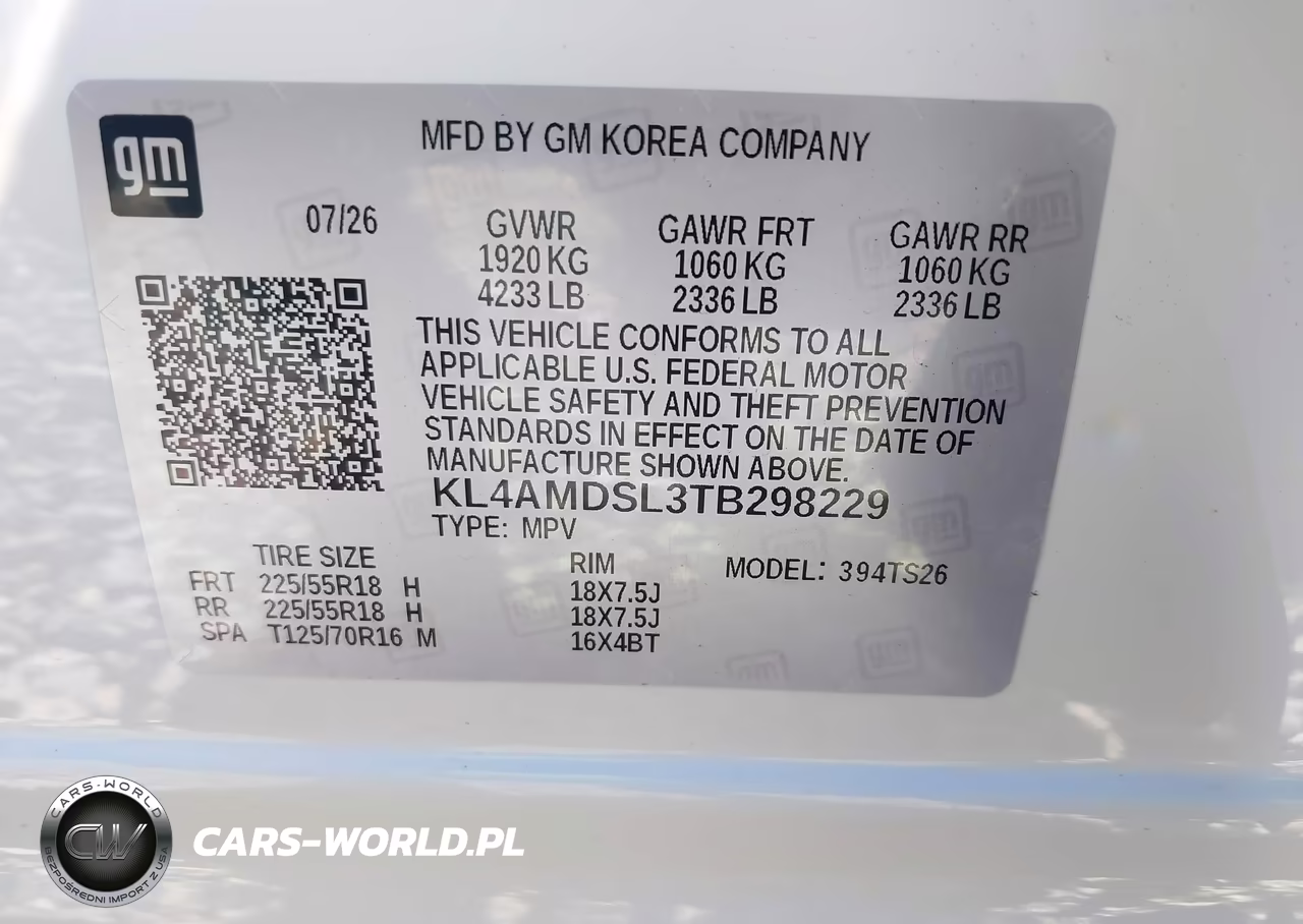2026 Buick Encore Gx Sport Touring Fwd VIN:KL4AMDSL3TB298229 - 9