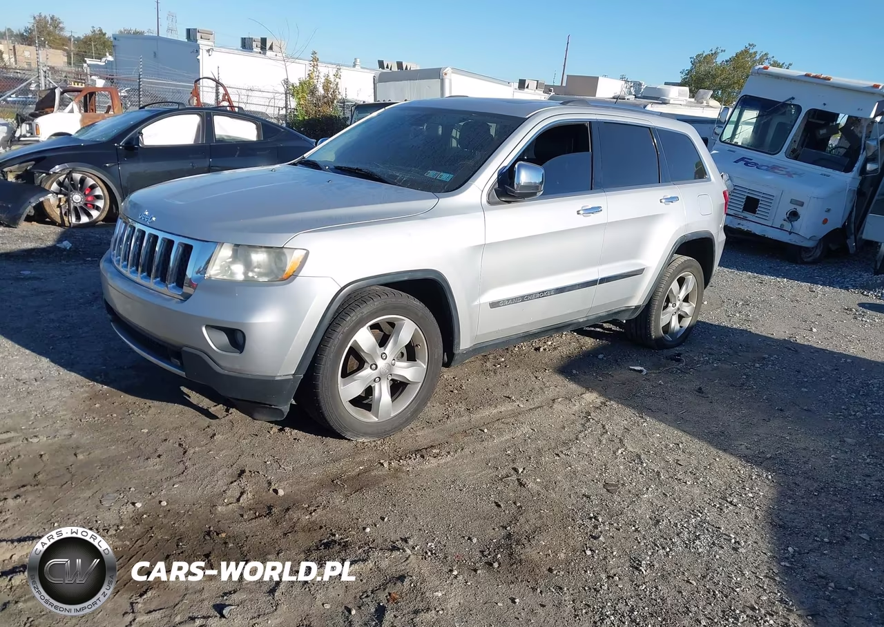 2011 JEEP GRAND CHEROKEE OVERLAND VIN:1J4RR6GG3BC527285 - 2