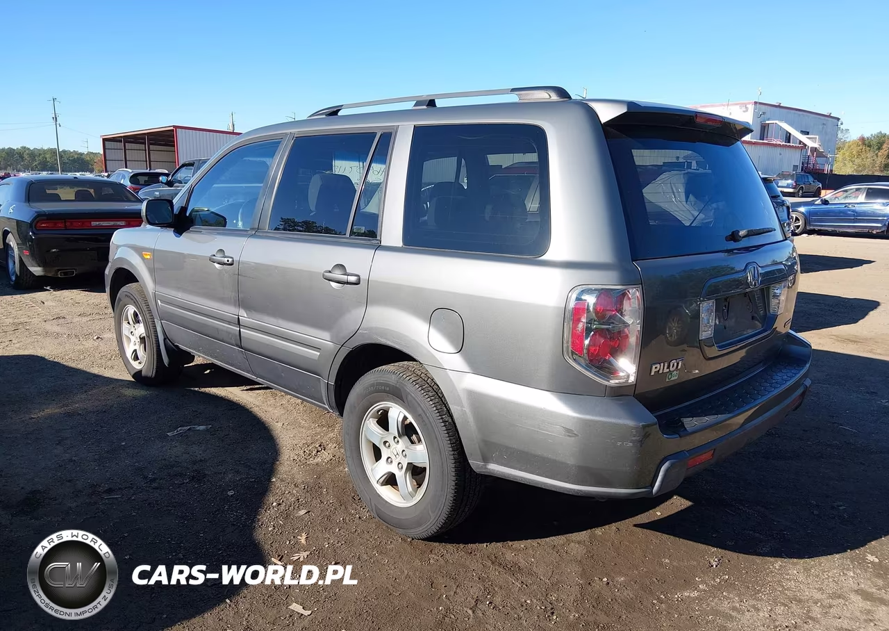 2007 Honda Pilot Ex VIN:5FNYF18447B020083 - 3
