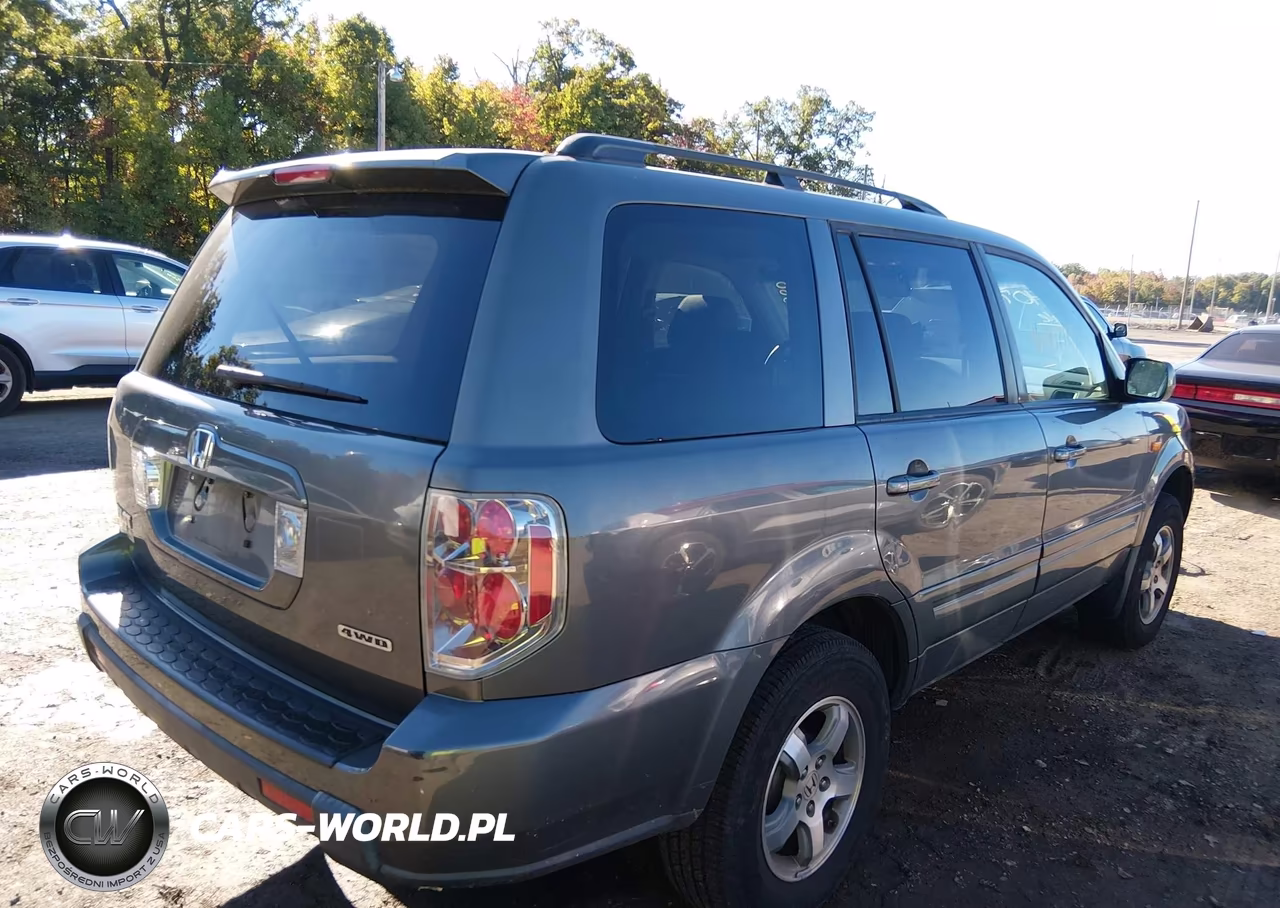 2007 Honda Pilot Ex VIN:5FNYF18447B020083 - 4