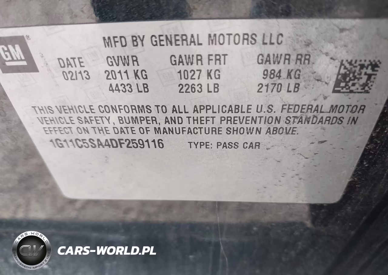 2013 Chevrolet Malibu 1Lt VIN:1G11C5SA4DF259116 - 9