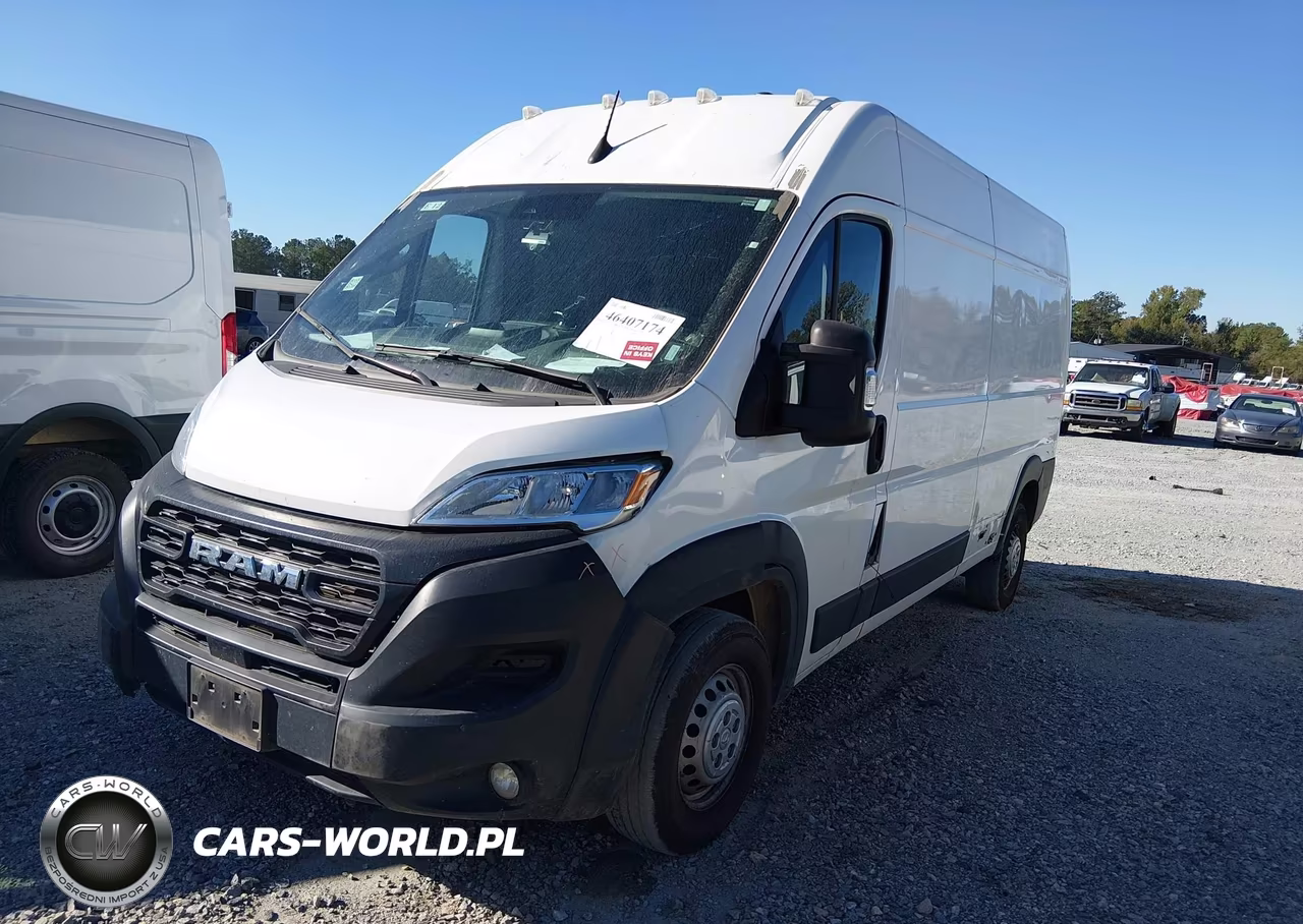 2025 Ram Promaster 2500 Tradesman High Roof 159 Wb W-Pass Seat VIN:3C6LRVDGXSE512504 - 2