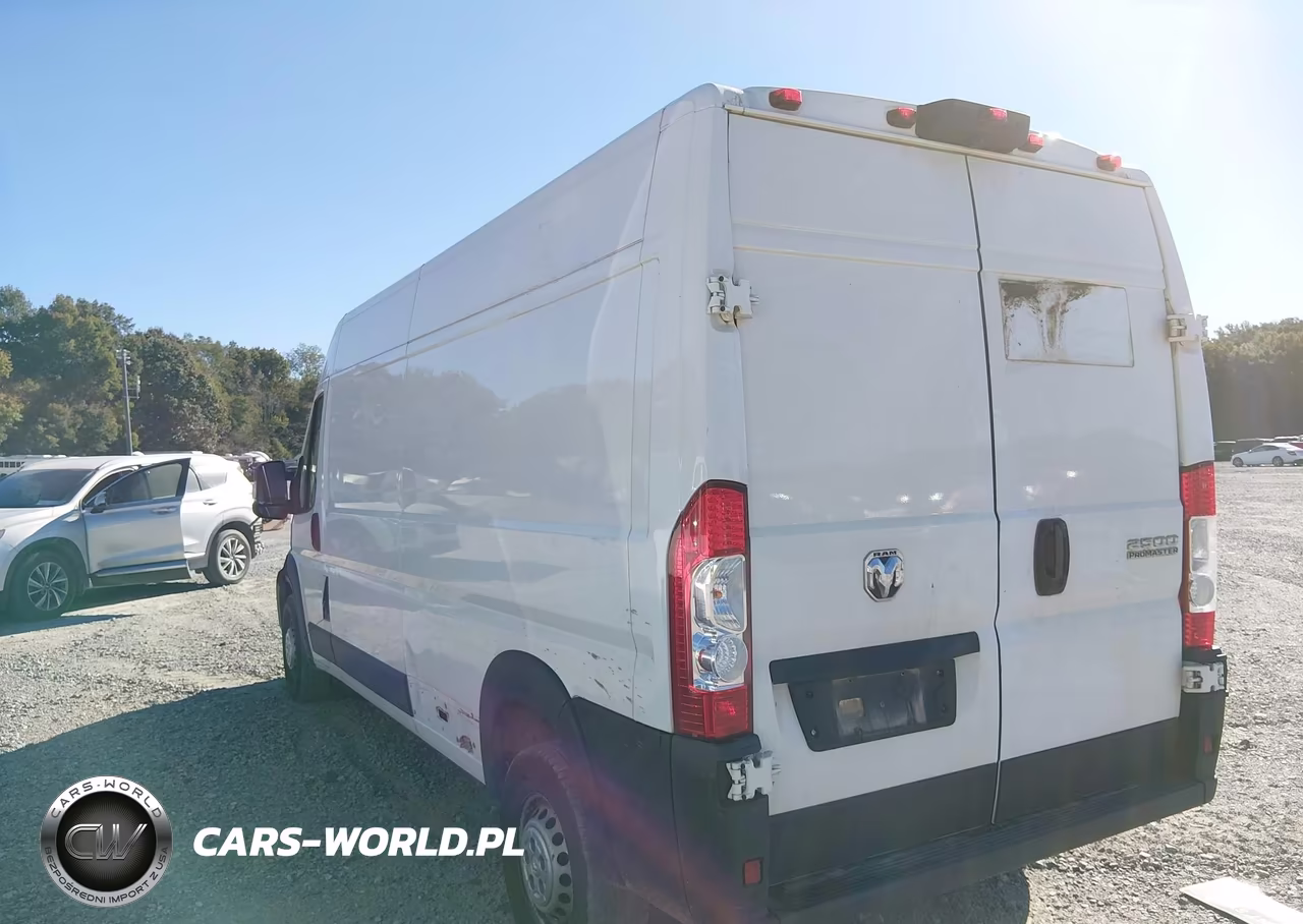 2025 Ram Promaster 2500 Tradesman High Roof 159 Wb W-Pass Seat VIN:3C6LRVDGXSE512504 - 3