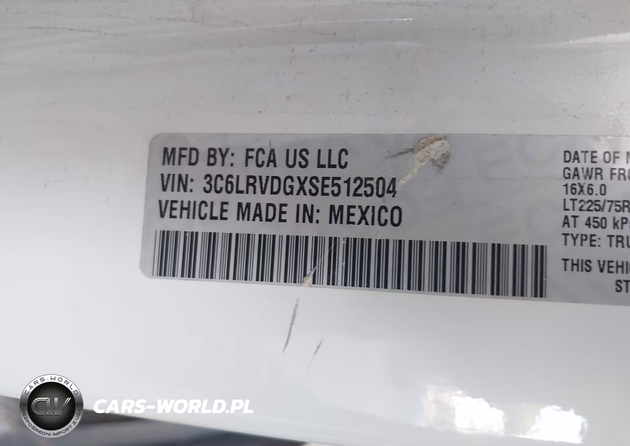 2025 Ram Promaster 2500 Tradesman High Roof 159 Wb W-Pass Seat VIN:3C6LRVDGXSE512504 - 9