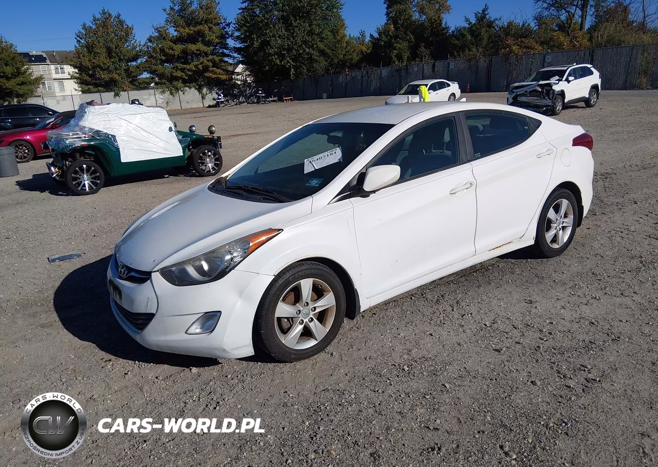 2013 Hyundai Elantra Gls VIN:5NPDH4AE7DH436493 - 2