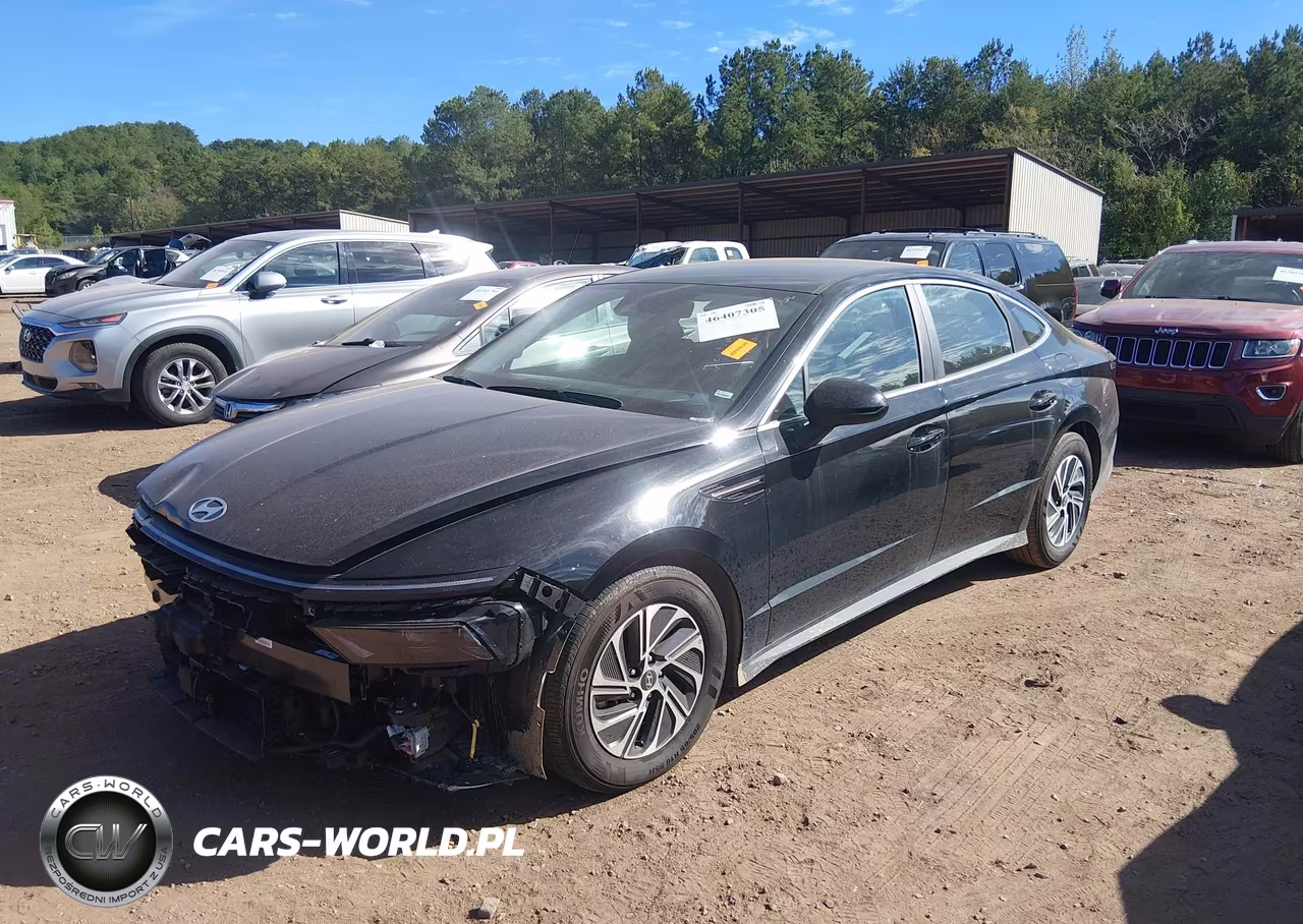 2026 Hyundai Sonata Hybrid Blue VIN:KMHL24JJ8TA146078 - 2