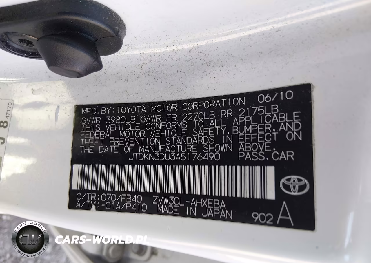 2010 Toyota Prius Ii VIN:JTDKN3DU3A5176490 - 9