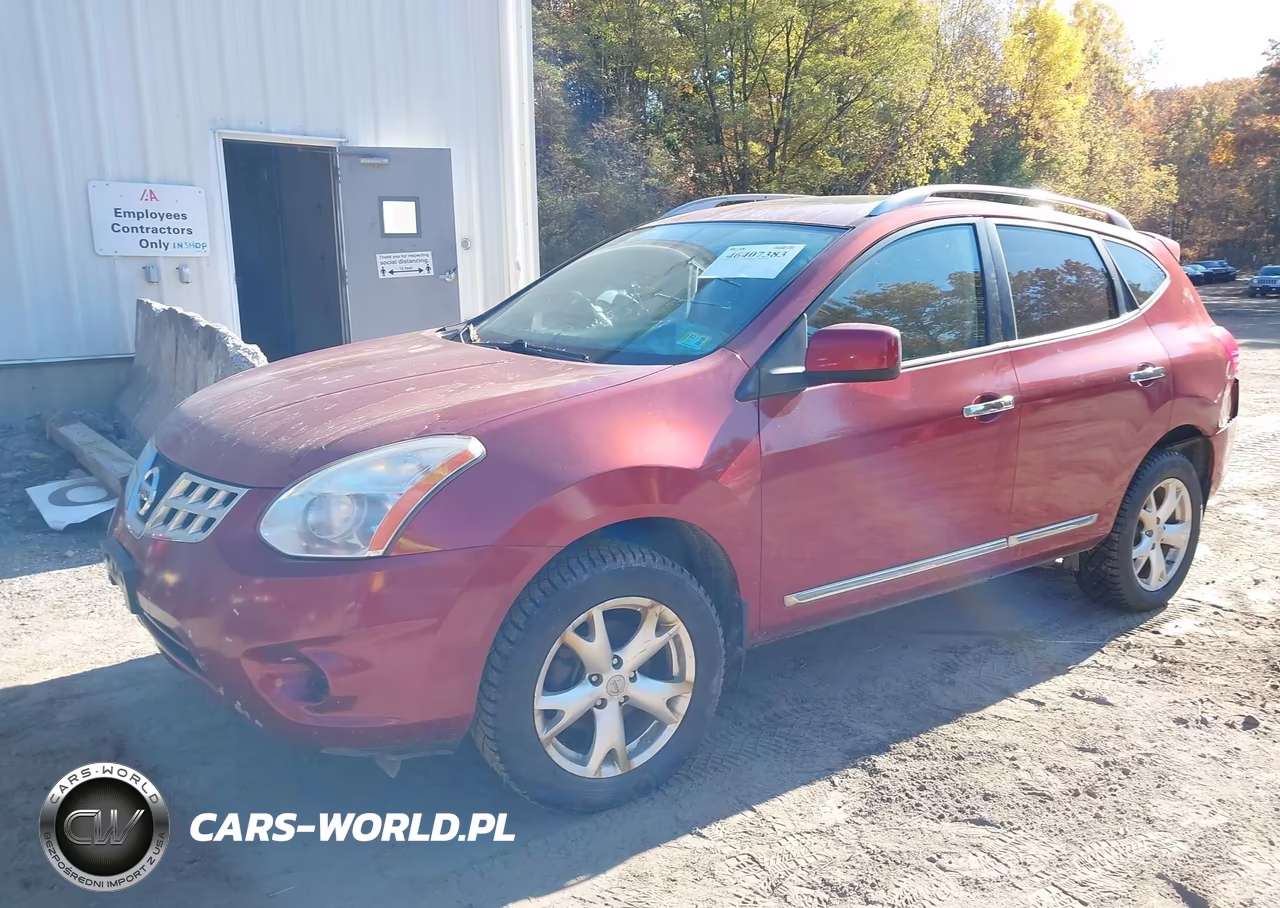 2011 Nissan Rogue Sv VIN:JN8AS5MV3BW259992 - 2
