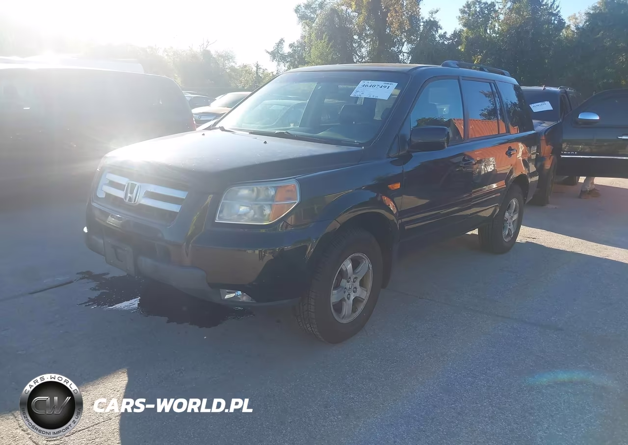 2008 Honda Pilot Ex-L VIN:5FNYF18788B056449 - 2