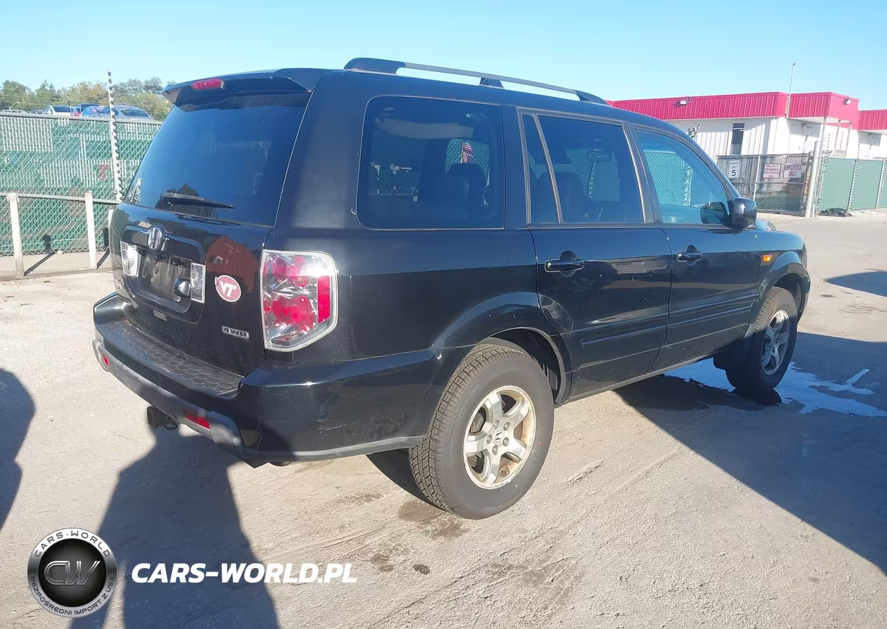 2008 Honda Pilot Ex-L VIN:5FNYF18788B056449 - 4