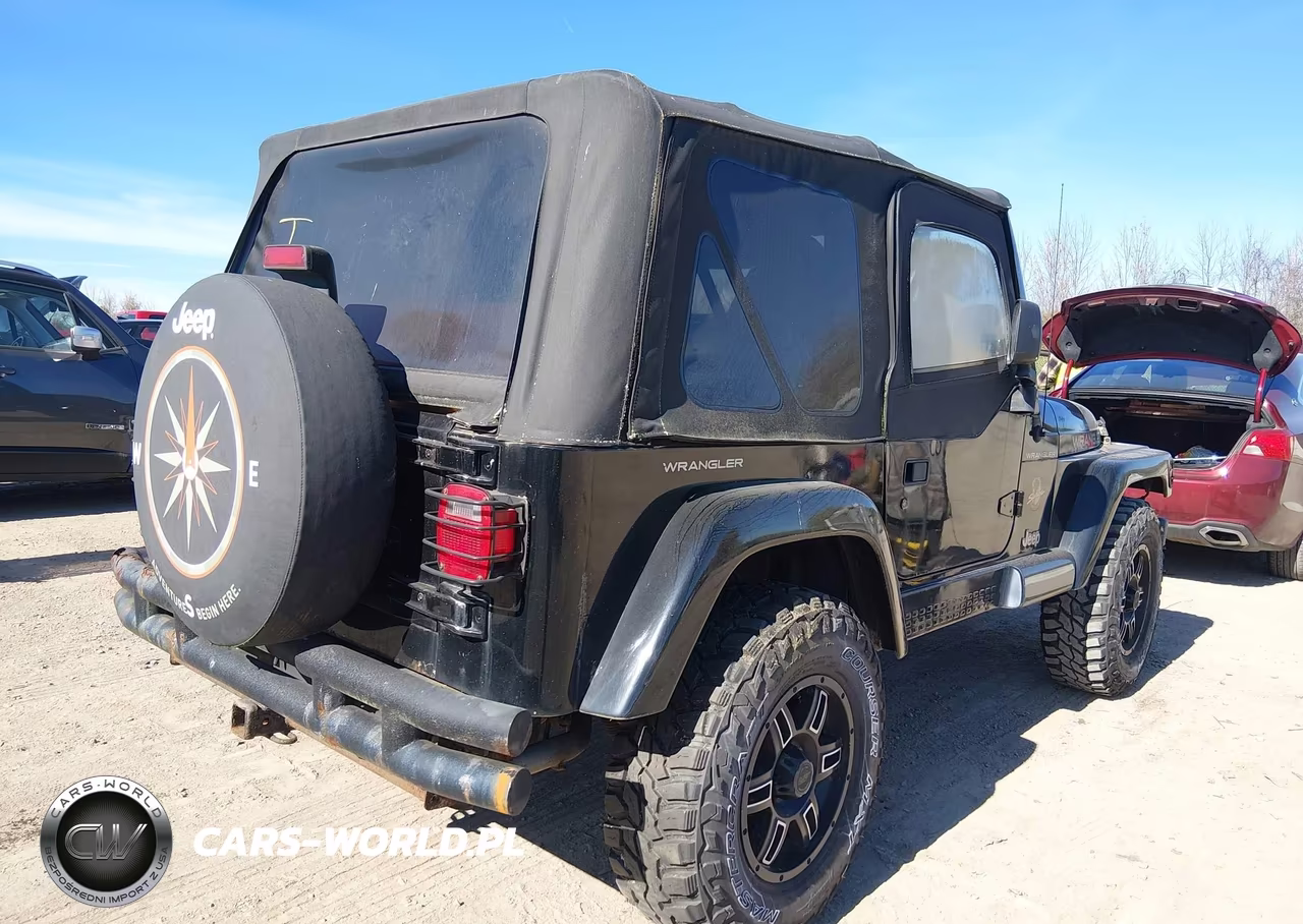 2001 Jeep Wrangler Se VIN:1J4FA29PX1P365355 - 4