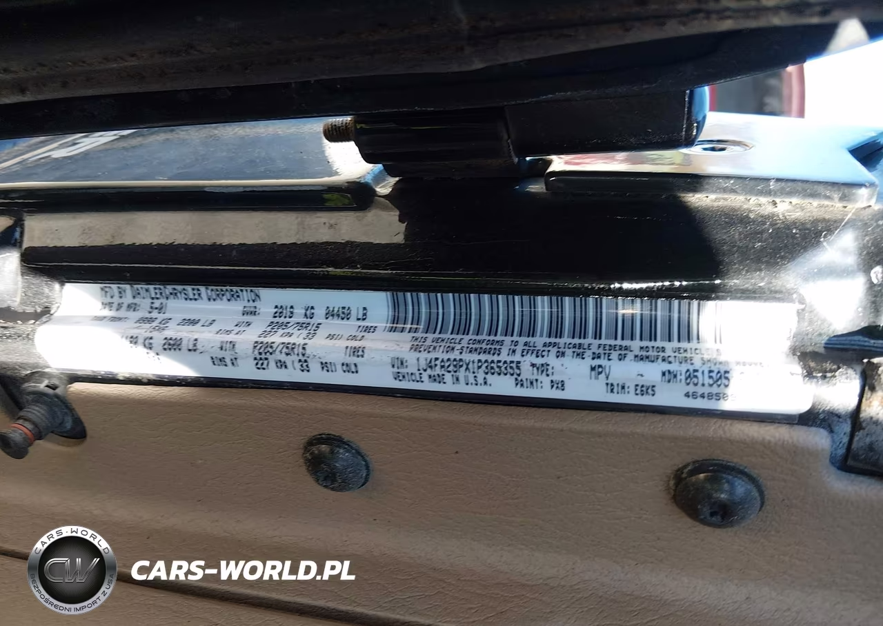 2001 Jeep Wrangler Se VIN:1J4FA29PX1P365355 - 9