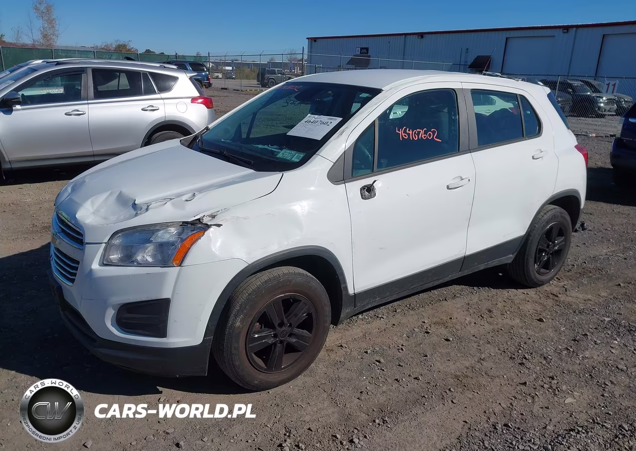 2015 Chevrolet Trax 1Ls VIN:KL7CJPSB1FB103827 - 2
