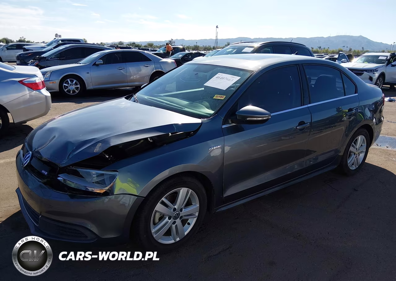 2013 Volkswagen Jetta Hybrid Sel VIN:3VW637AJ4DM303395 - 2
