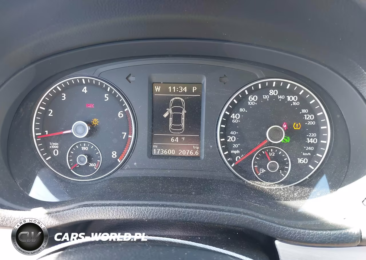 2013 Volkswagen Passat 2.5L Se VIN:1VWBP7A35DC045166 - 7