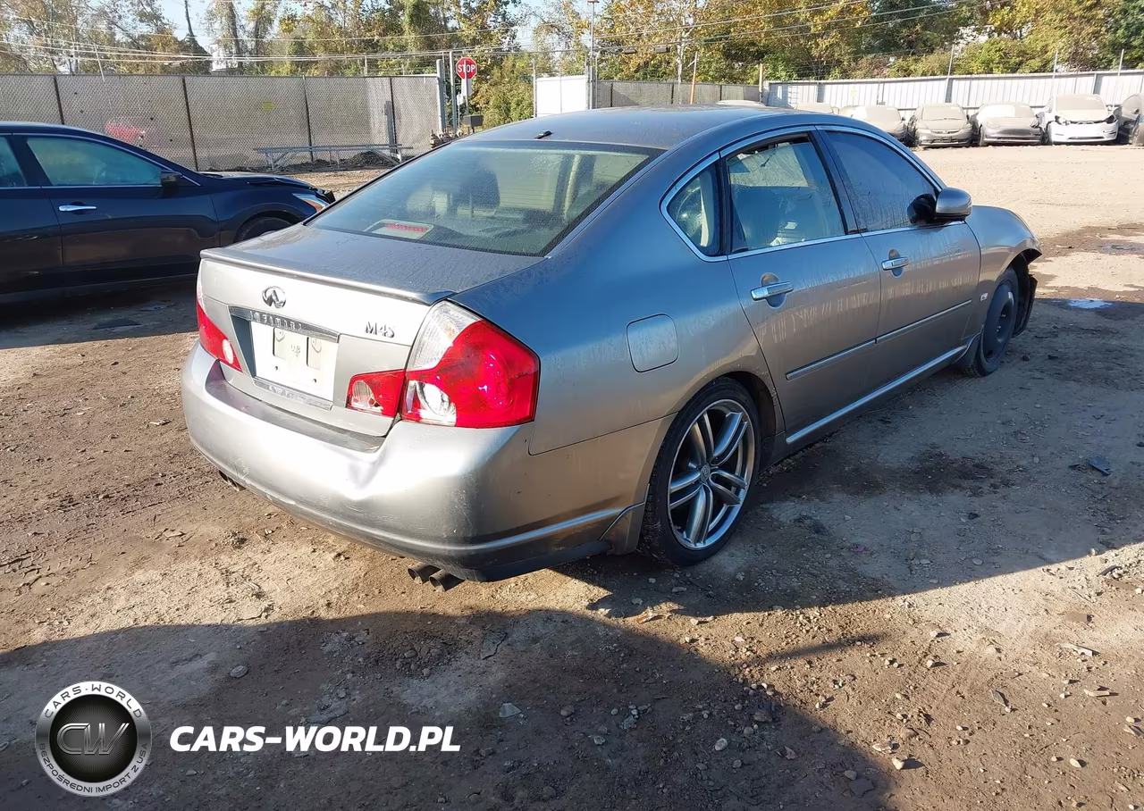 2007 Infiniti M45 Sport VIN:JNKBY01E87M404208 - 4