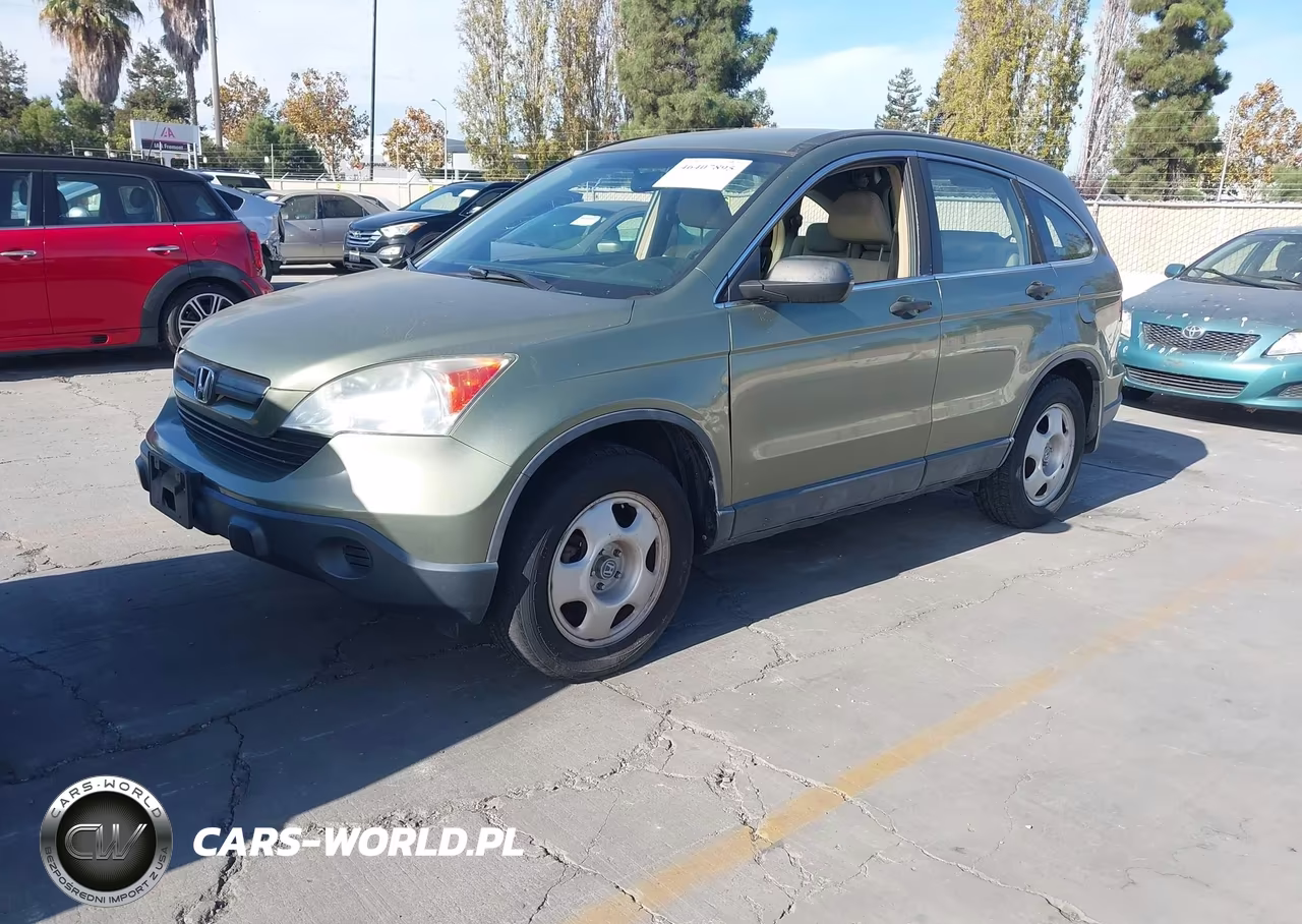 2007 Honda Cr-V Lx VIN:5J6RE48347L009611 - 2