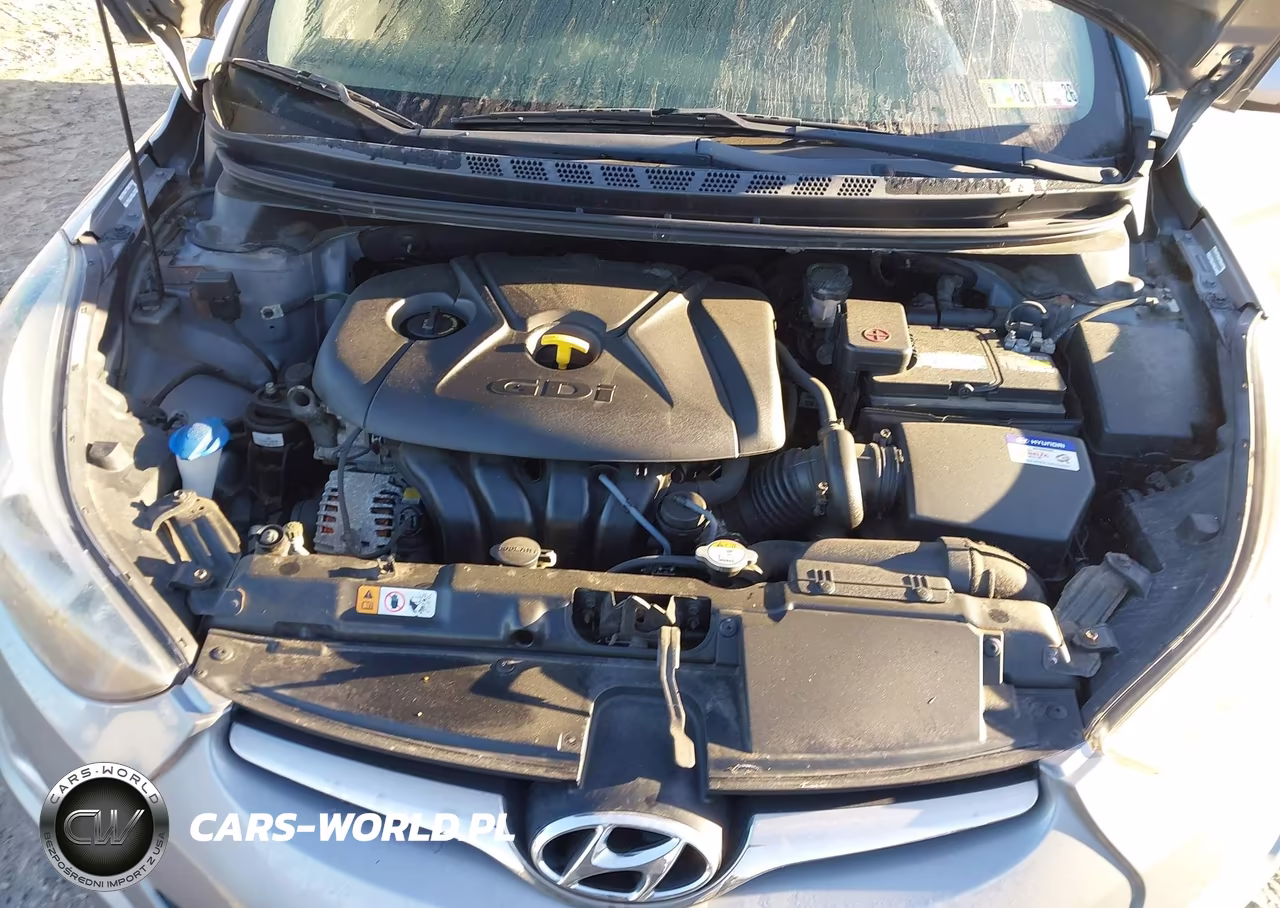 2014 Hyundai Elantra Sport VIN:KMHDH4AH0EU082152 - 10