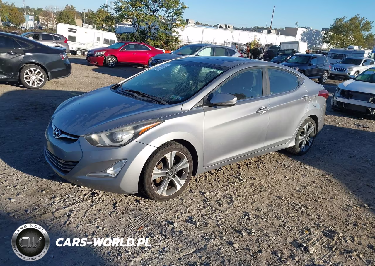 2014 Hyundai Elantra Sport VIN:KMHDH4AH0EU082152 - 2