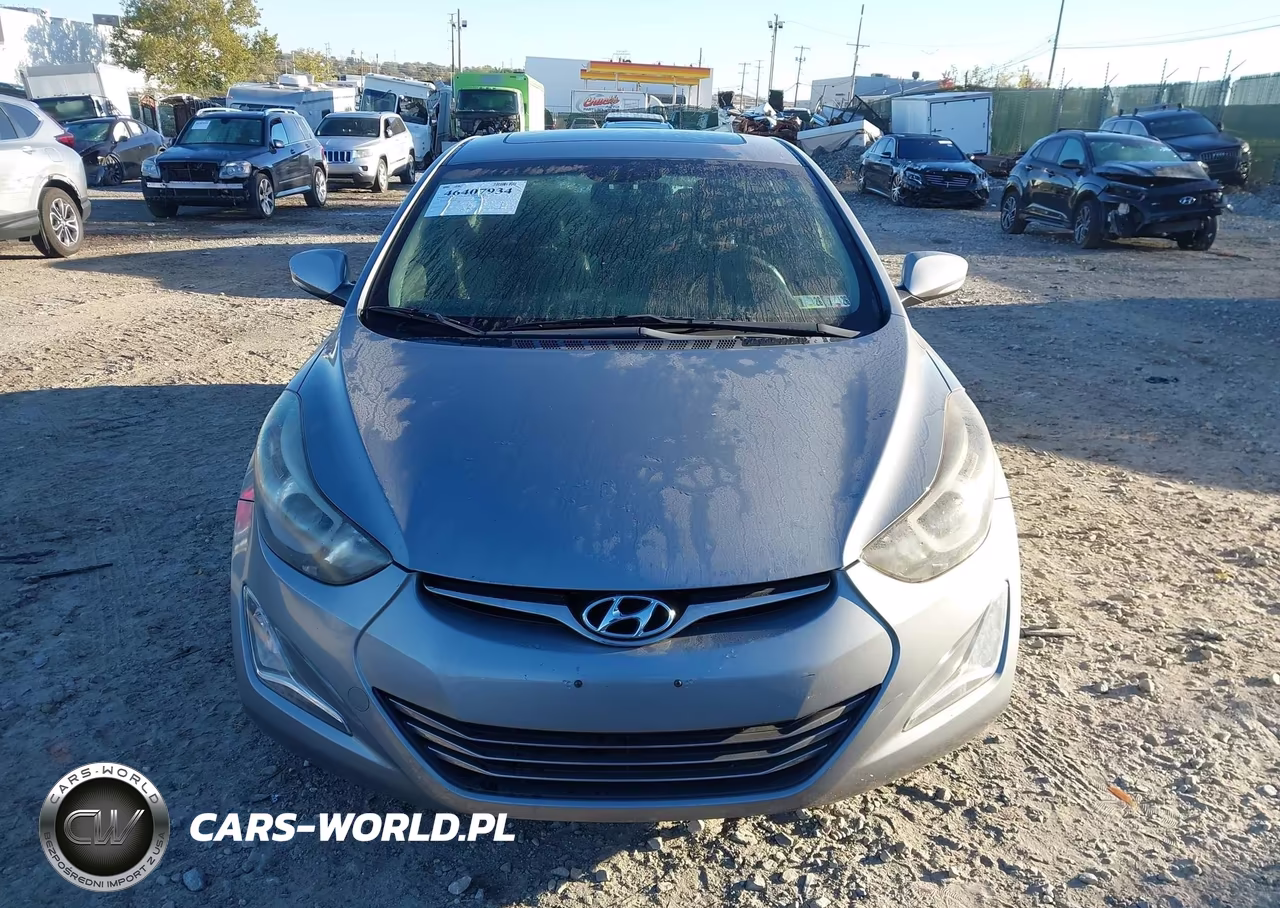2014 Hyundai Elantra Sport VIN:KMHDH4AH0EU082152 - 6