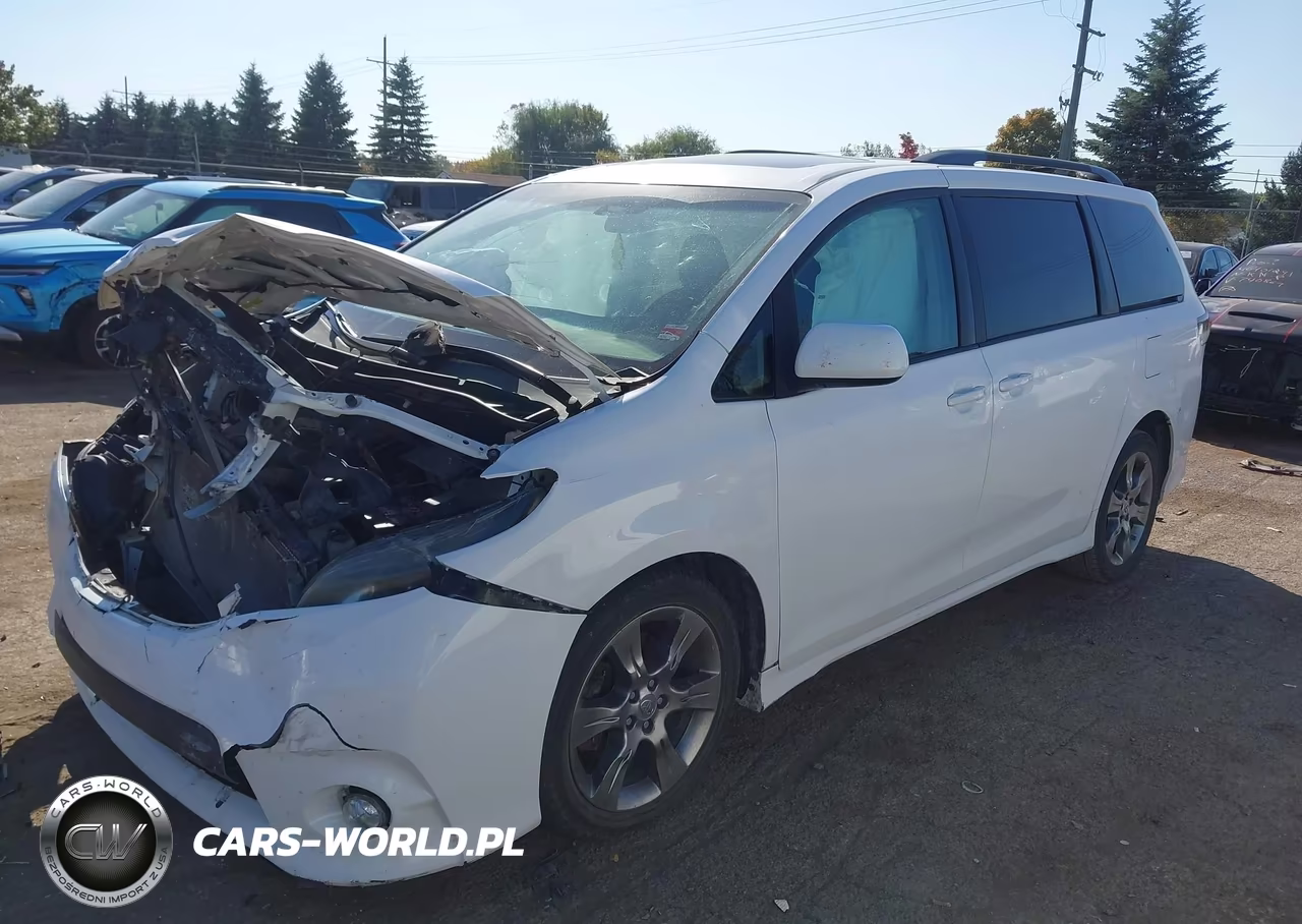 2011 Toyota Sienna Se VIN:5TDXK3DC5BS081561 - 2