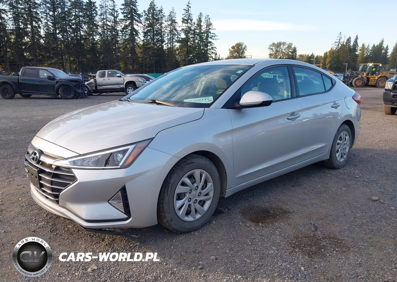 2019 Hyundai Elantra Se VIN:5NPD74LF2KH495358 - 2