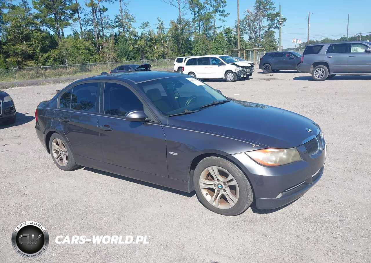 2008 BMW 328I VIN:WBAVA37548NL56520 - 1