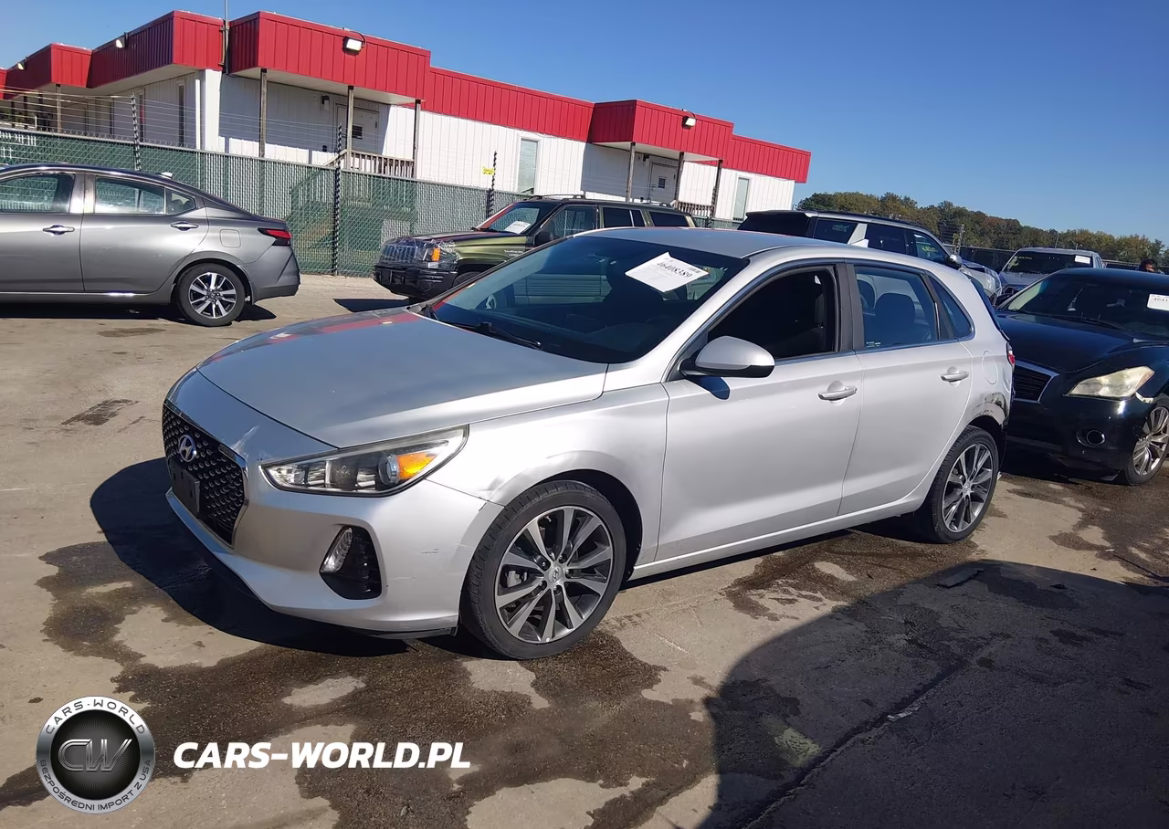 2018 Hyundai Elantra Gt VIN:KMHH35LE9JU026522 - 2