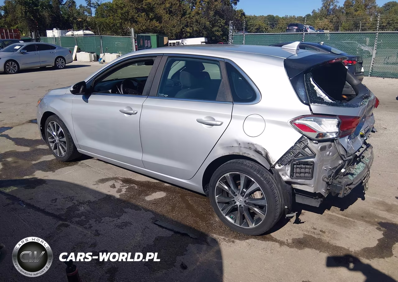 2018 Hyundai Elantra Gt VIN:KMHH35LE9JU026522 - 3