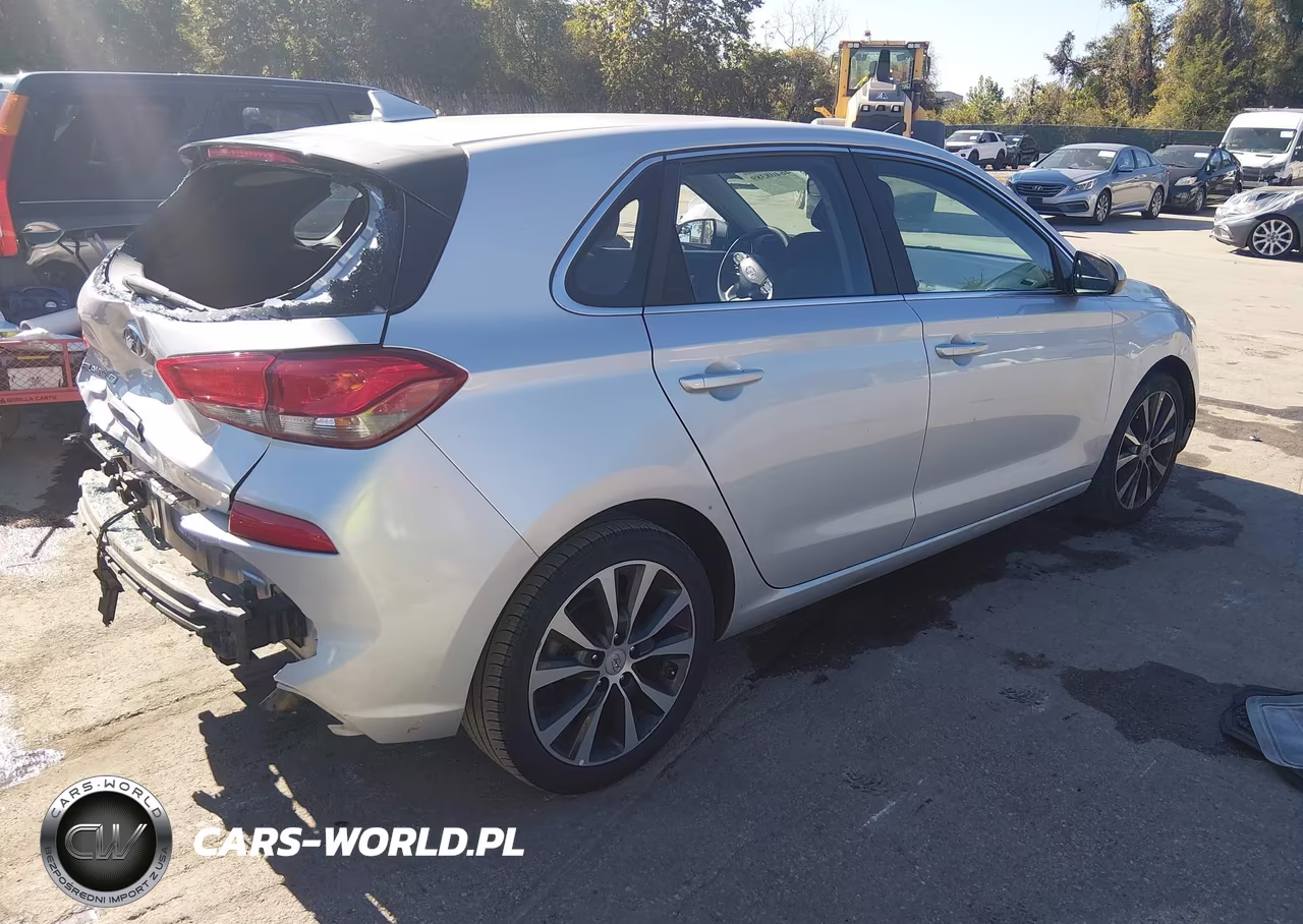 2018 Hyundai Elantra Gt VIN:KMHH35LE9JU026522 - 4