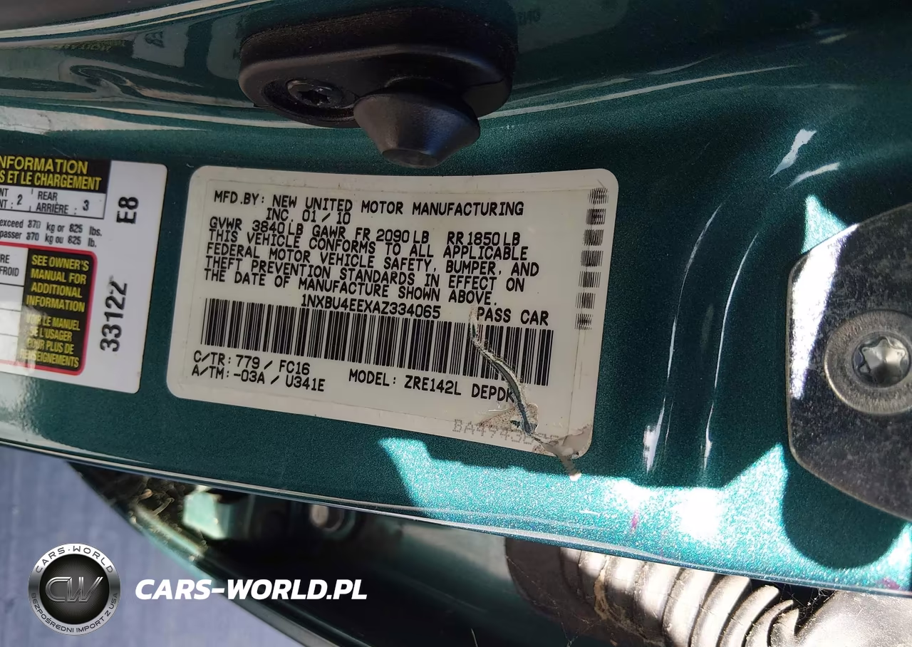 2010 Toyota Corolla Le VIN:1NXBU4EEXAZ334065 - 9