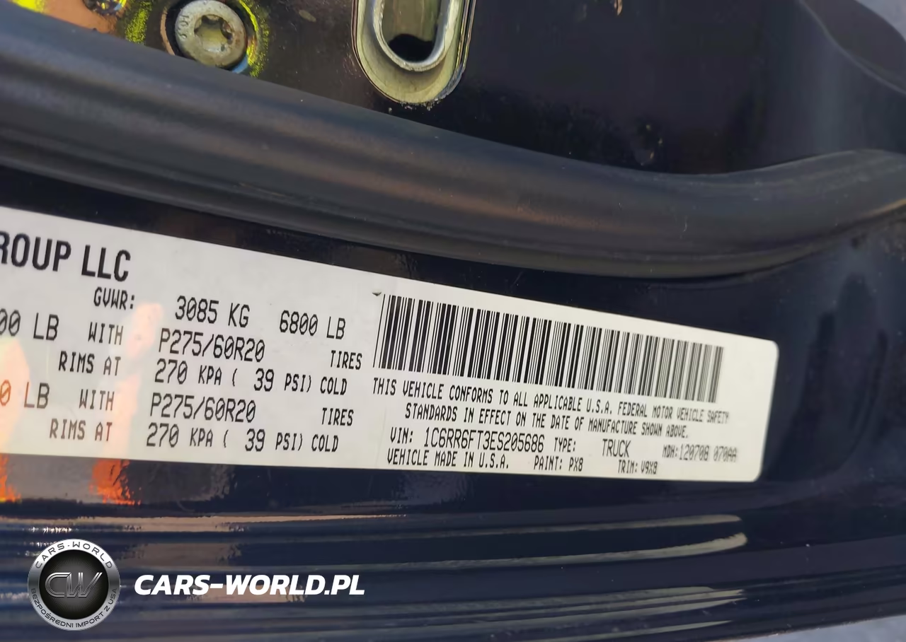 2014 Ram 1500 Express VIN:1C6RR6FT3ES205686 - 9