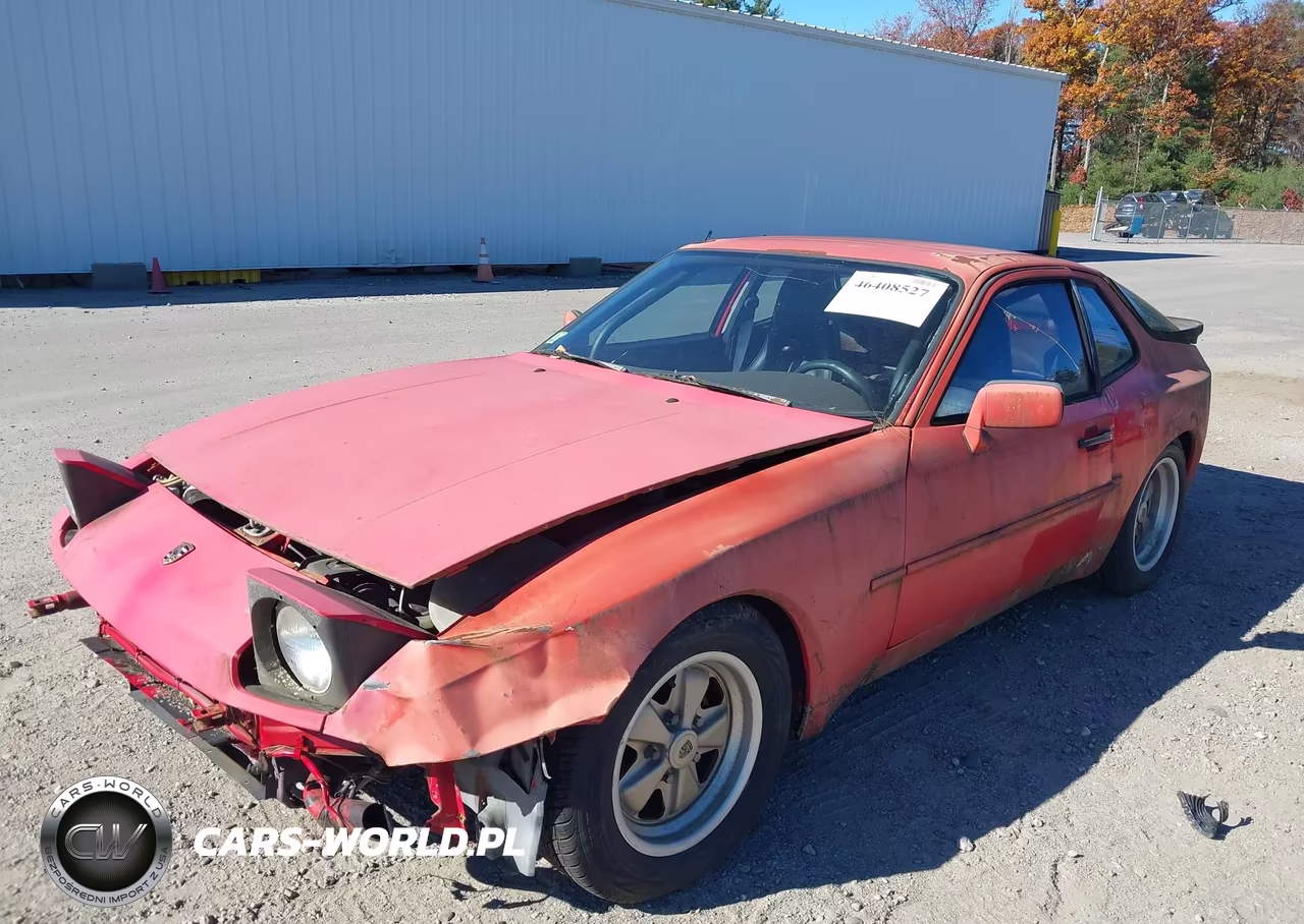 1986 Porsche 944 VIN:WP0AA0944GN451582 - 2