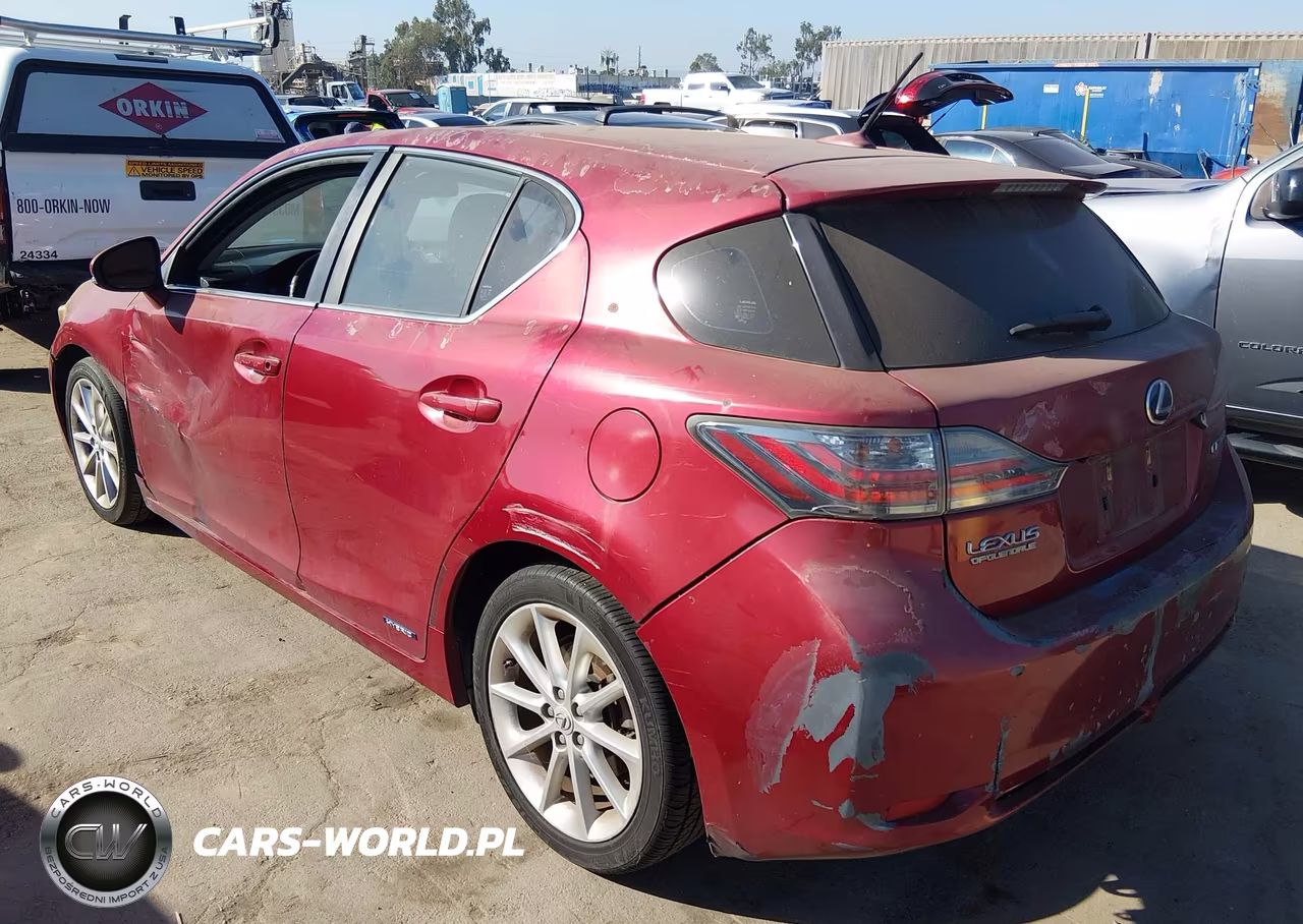 2012 Lexus Ct 200H Premium VIN:JTHKD5BH2C2088974 - 3