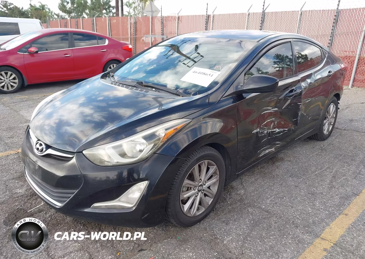 2016 Hyundai Elantra Se VIN:KMHDH4AE0GU480762 - 2