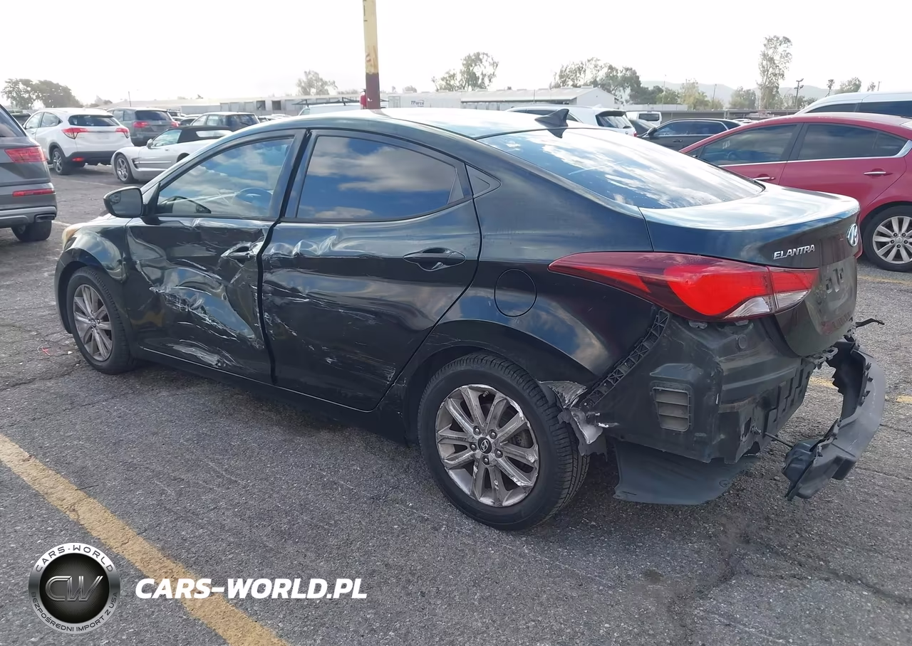2016 Hyundai Elantra Se VIN:KMHDH4AE0GU480762 - 3