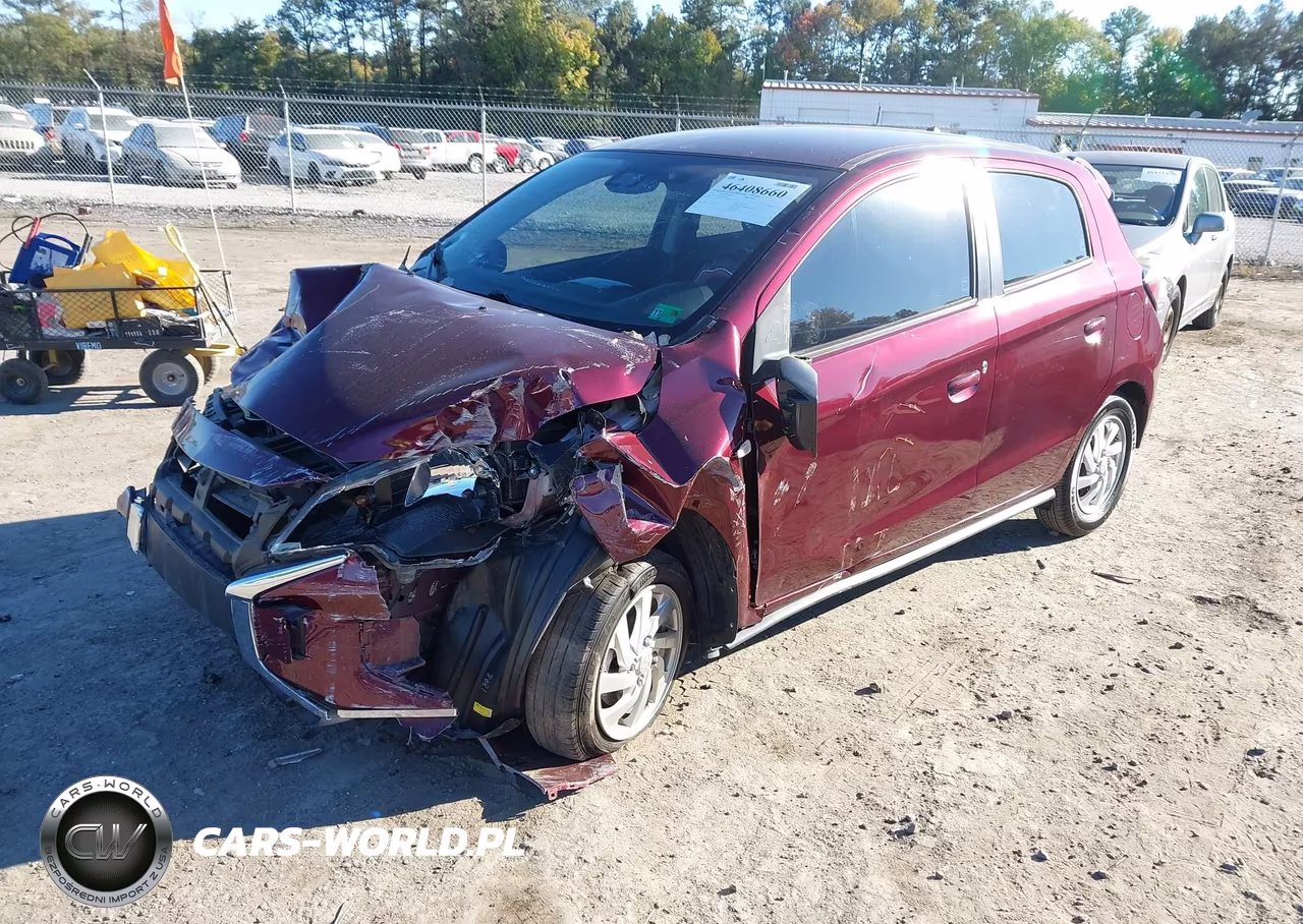 2023 Mitsubishi Mirage Es-Le VIN:ML32AUHJ3PH002219 - 2