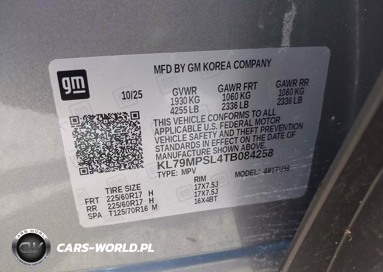 2026 Chevrolet Trailblazer Fwd Lt VIN:KL79MPSL4TB084258 - 9