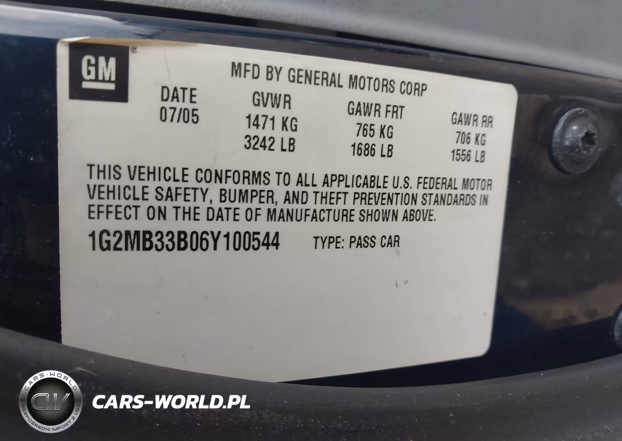 2006 Pontiac Solstice VIN:1G2MB33B06Y100544 - 9